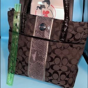 Authentic Coach bag black